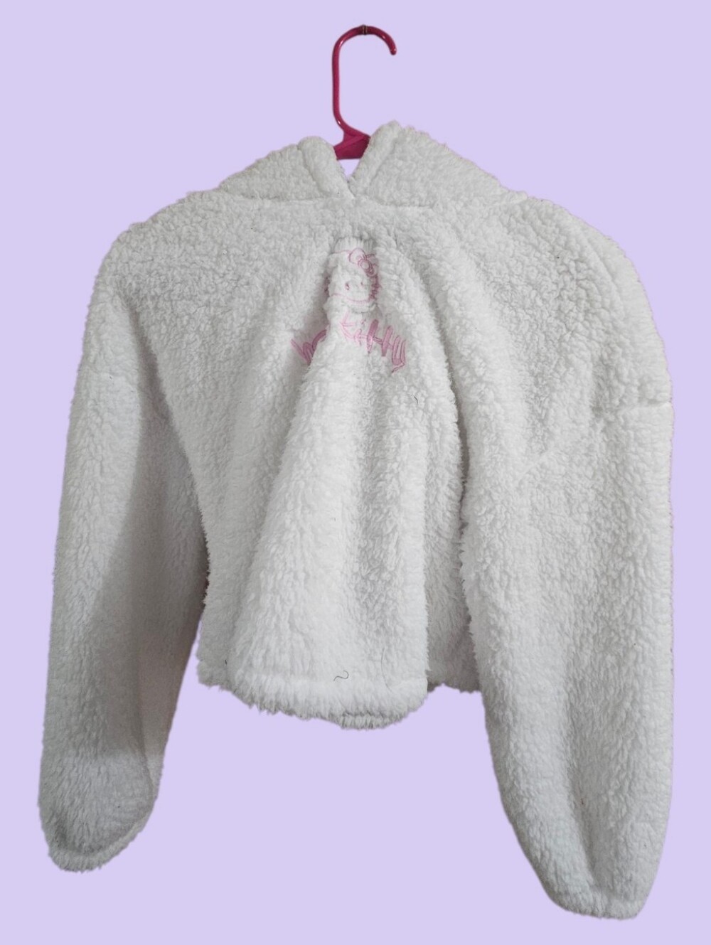 Hello Kitty Cropped Hoodie